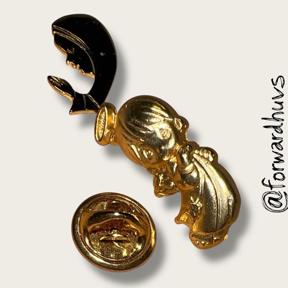 Bundle Sale 3 for $15 | Religious Pins Praying Woman and Angel